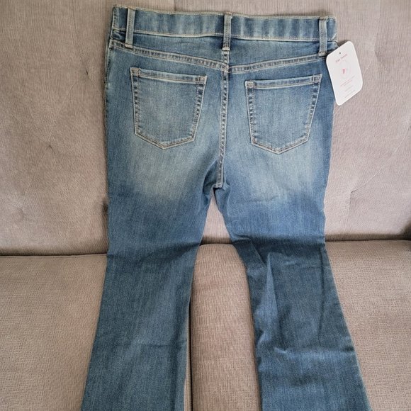 Isabel Maternity Bootcut + Side Panel Sz 4/27 NWT - Picture 3 of 7